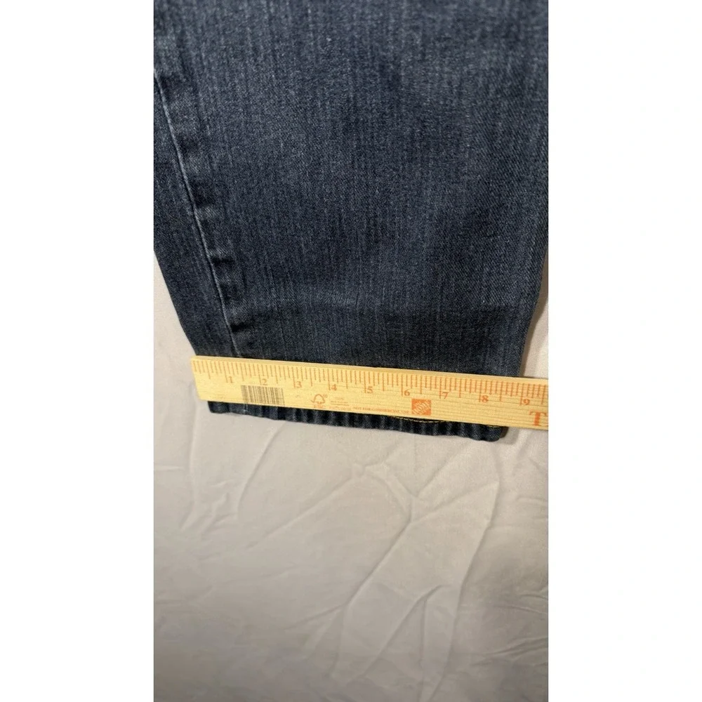 Levi's 514 Men's Jeans 36x32 Straight Leg Dark Wash Faded Regular Fit Blue Denim